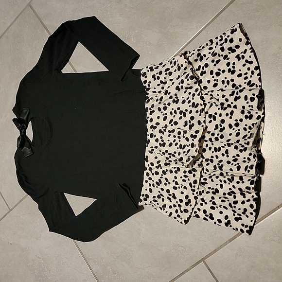 Gymboree Girls Size 12 Dress For Special Occasions. Black and White. - Picture 6 of 7